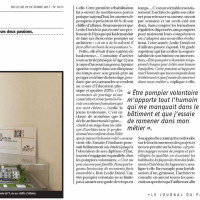 Portrait de Leslie David dans le journal du Palais Portrait de Leslie David dans le journal du Palais