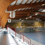 Intérieur du gymnase Abbé Deblangey à Longvic (21) Intérieur du gymnase Abbé Deblangey à Longvic (21)