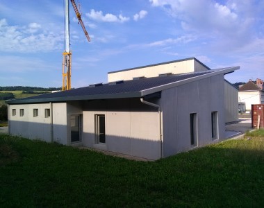 Chantier du Centre d'Incendie et de Secours de Vitteaux (21) Chantier du Centre d'Incendie et de Secours de Vitteaux (21)