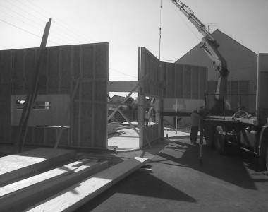 Chantier du Centre d'Incendie et de Secours du val d'Ouche (21) Chantier de la caserne de pompiers du val d'Ouche (21)