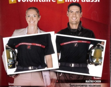 Leslie David a été sélectionnée pour faire partie de la dernière campagne de communication du ministère de l'Intérieur pour l'engagement de nouveaux sapeurs-pompiers. Leslie David a été sélectionnée pour faire partie de la dernière campagne de communication du ministère de l'Intérieur pour l'engagement de nouveaux sapeurs-pompiers.