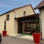 Transformation d’une grange en habitation et liaison entre les 2 parties