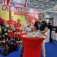 Promotion de notre livre au congrès national des sapeurs-pompiers - Toulouse 2023 Promotion de notre livre au congrès national des sapeurs-pompiers - Toulouse 2023