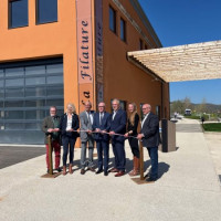 Inauguration du site du port du canal de Venarey-Les-Laumes Inauguration du site du port du canal de Venarey-Les-Laumes