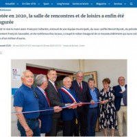 Inauguration de la salle polyvalente de Flagey-Echezeaux Inauguration de la salle polyvalente de Flagey-Echezeaux