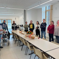 Visite de fin de chantier à Moitron Visite de fin de chantier à Moitron